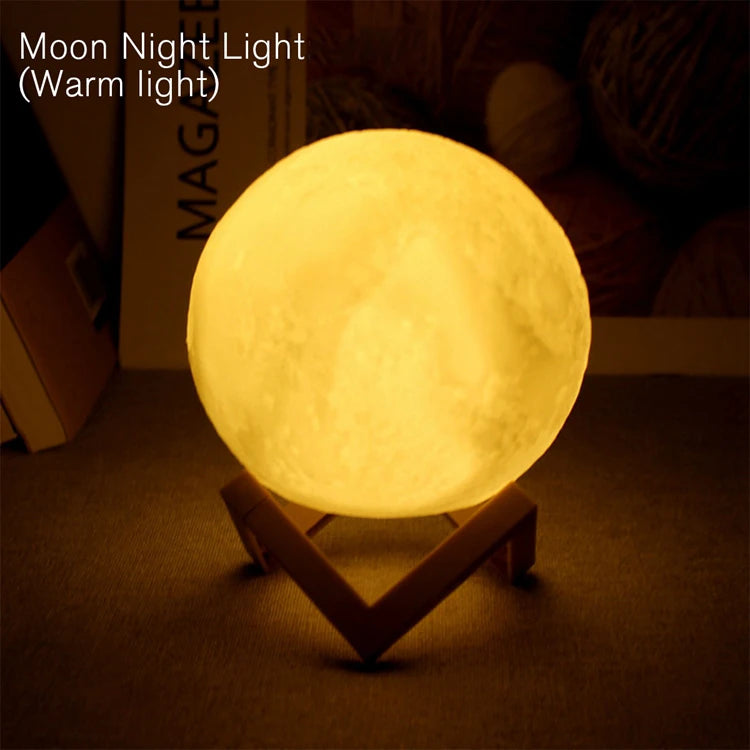 LED Moon Light for Bedroom Decoration and Indoor lighting