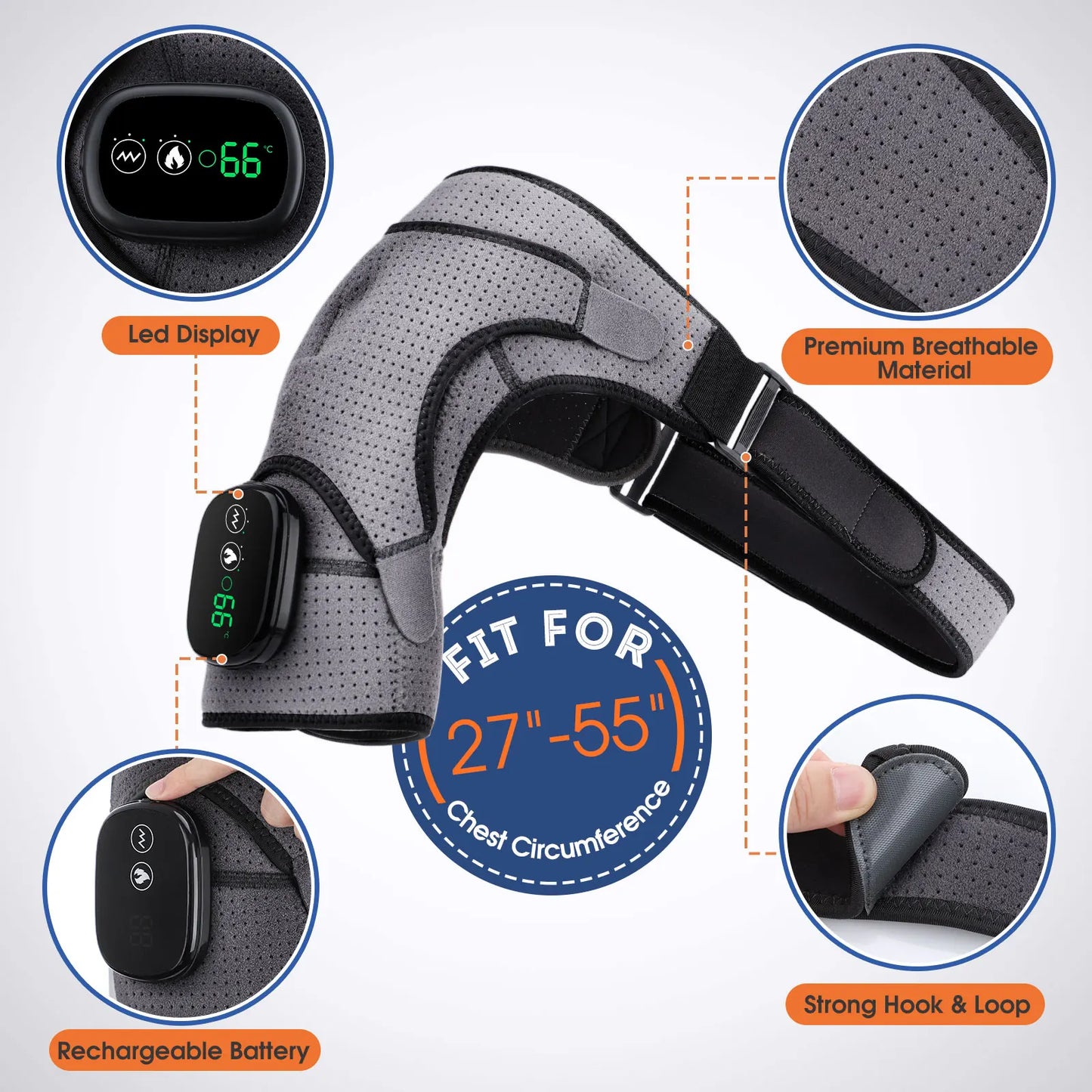 Electric Heating 3-in-1 Massager