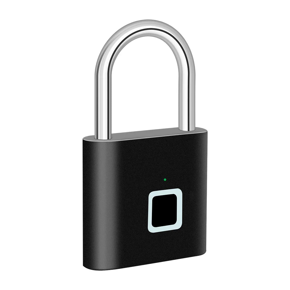 Anti-theft portable lock with fingerprint